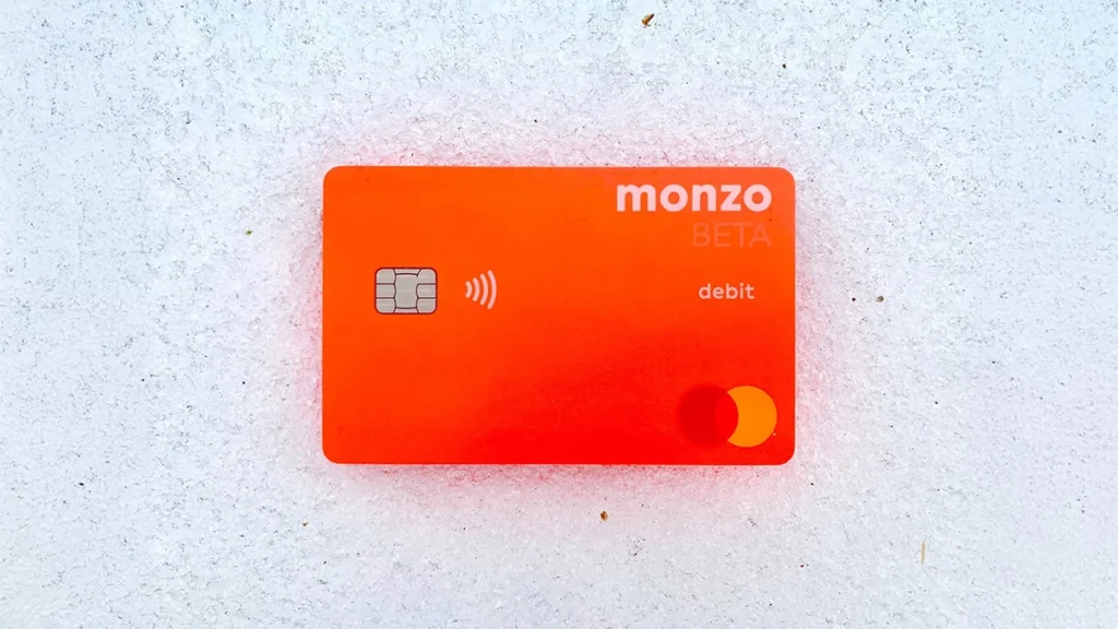Monzo Bank Card
