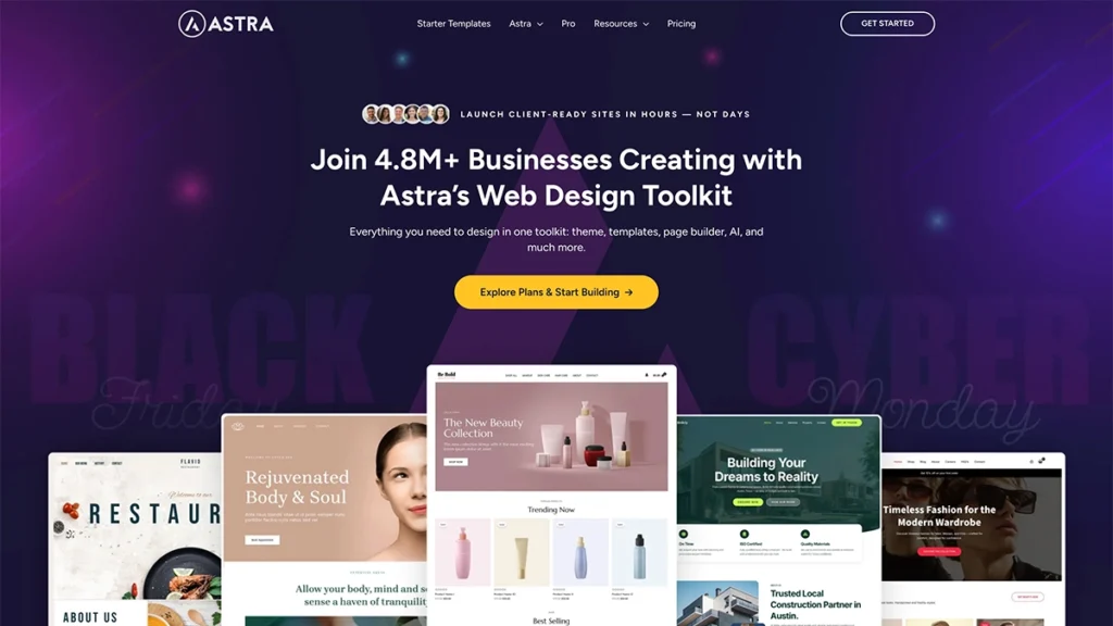 Screenshot of the Wp Astra Theme