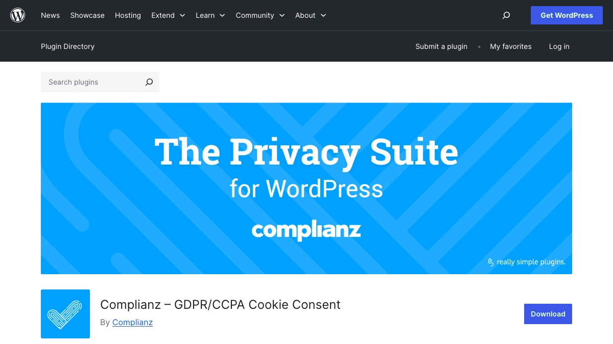 Complianz banner