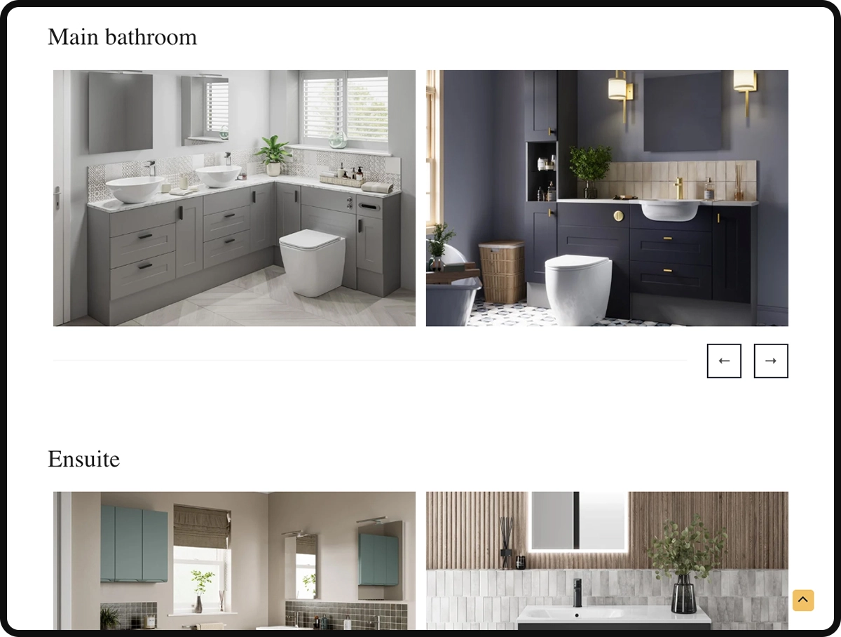 Screenshot of Estu Ltd website redesign