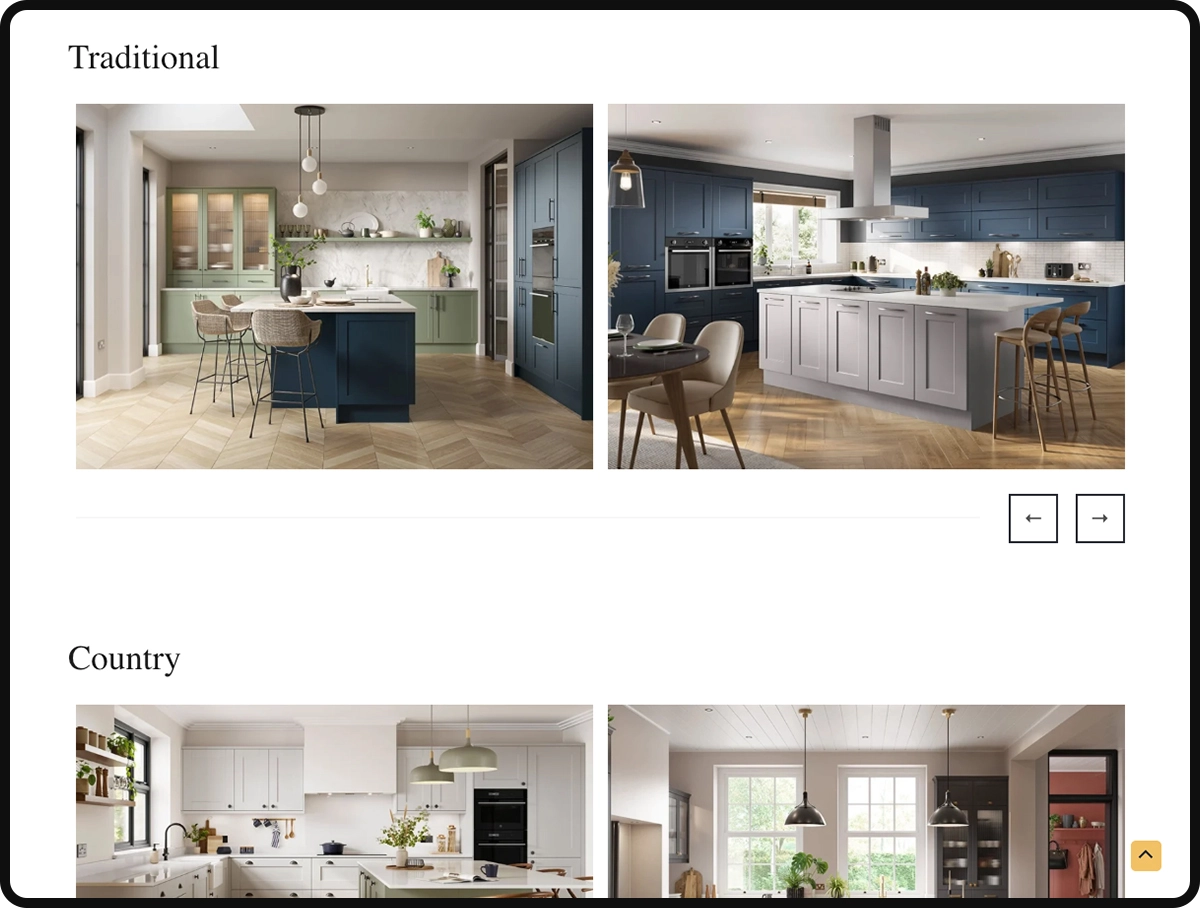 Screenshot of Estu Ltd website redesign