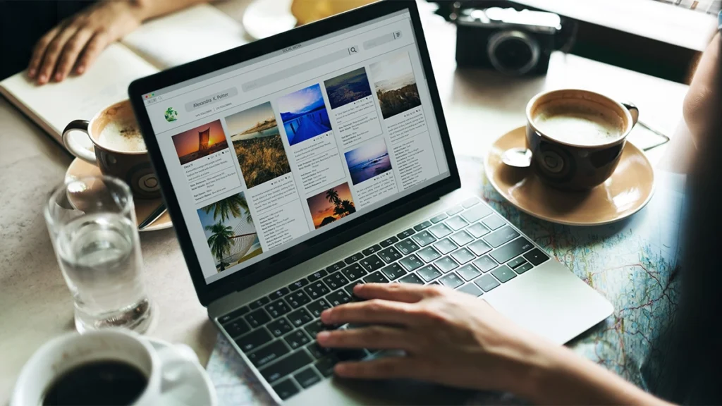 Reviewing an outdated website